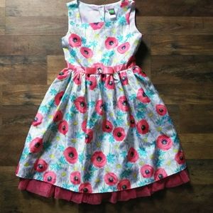 Dollie & Me Floral Party Dress Girl's Size: 10